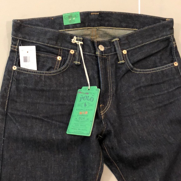 BRAND NEW!! Ralph Lauren slim straight jeans 30x32 - Picture 5 of 5